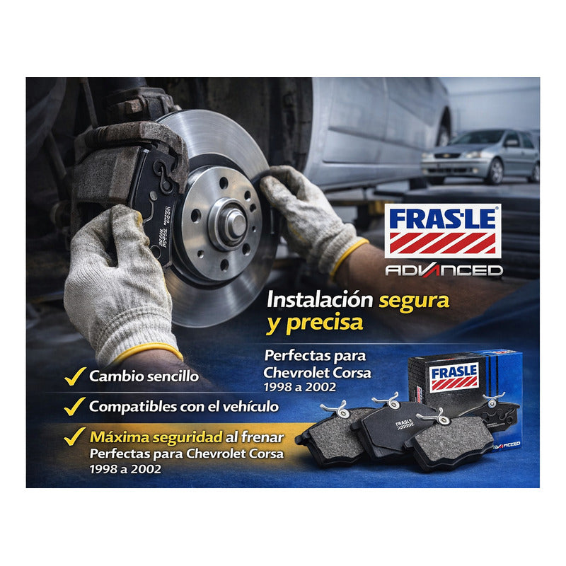 Pastilla Freno Para Corsa 98-2002 / Volkswagen Gol 1998