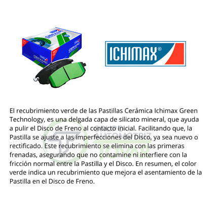 Pastillas Freno Delanteras Para Kia Rio Spice
