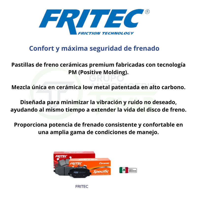 Pastillas Freno Traseras Para Honda Crv (17+...) 1.5 Turbo