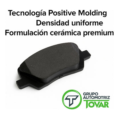 Pastillas De Freno Fritec Jeep Renegade 1.8 Y Compass 2018+