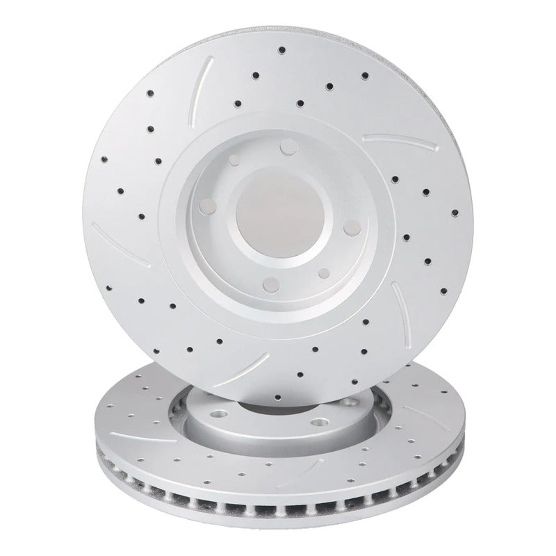 Discos Freno Delanteros Para Citroen C4 Cactus 1.6 Ds3 1.6