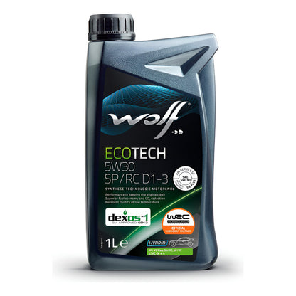 Aceite Motor Wolf 5w-30 1l Para Autos Y Camionetas