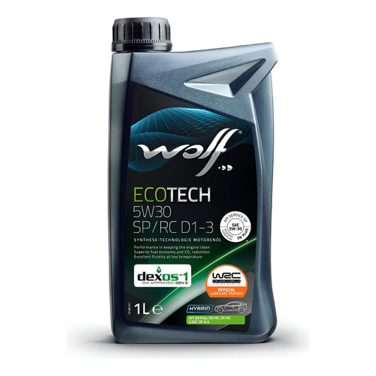 Aceite Motor Wolf 5w-30 1l Para Autos Y Camionetas