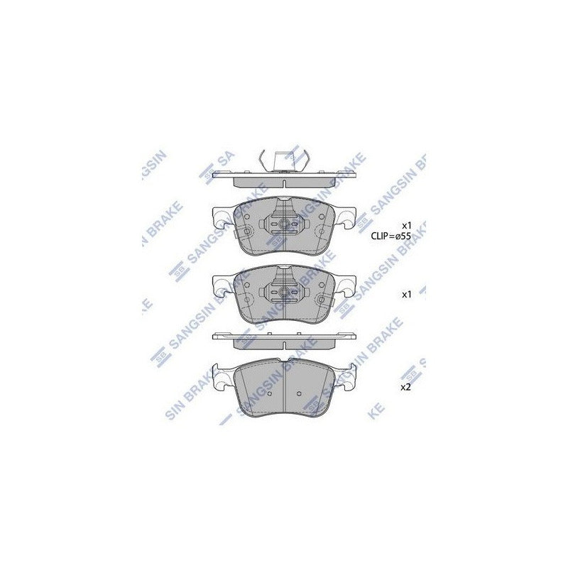 Pastillas Freno Para Ford Escape Hibrida / Broncosport 2020+