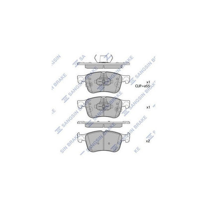 Pastillas Freno Para Ford Escape Hibrida / Broncosport 2020+