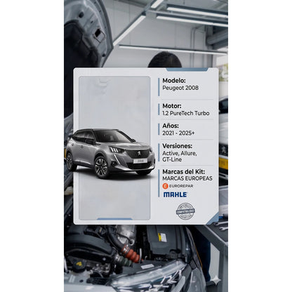 Kit Filtros Peugeot 2008 1.2 Puretech Turbo 2021-2025