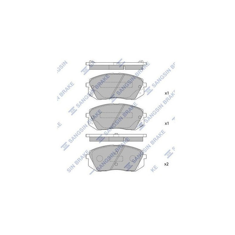 Pastillas Freno Para Kia Sportage Revolution/ Hyundai Tucson