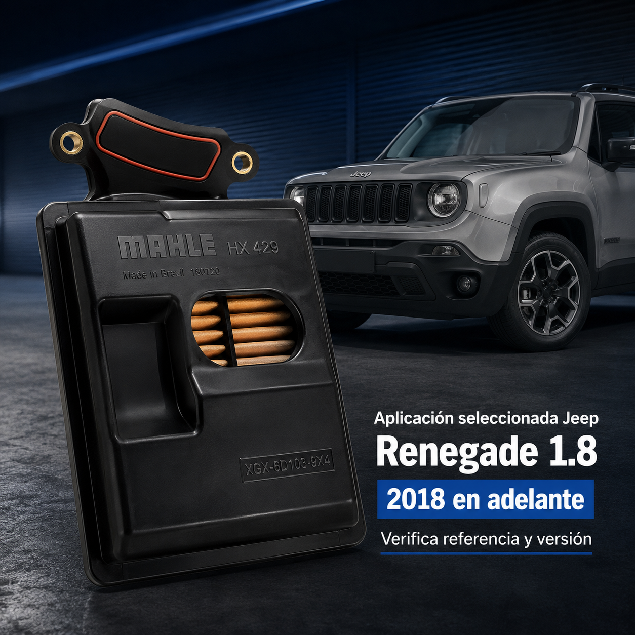 Filtro Caja Automática Jeep Renegade 1.8