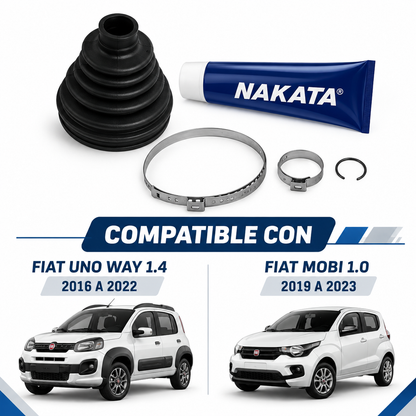 Kit Guardapolvo Eje Lado Rueda para Fiat UNO WAY - MOBI