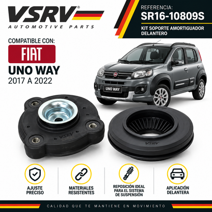 Kit Soporte Amortiguador Delantero Fiat Uno Way 1.4