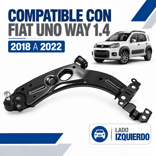 Tijera Delantera Izquierda Para Fiat Uno Way 1.4