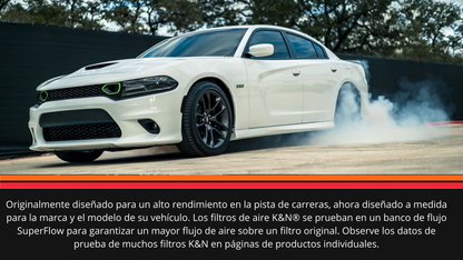 FILTRO AIRE K&N FORD FIESTA 1.6