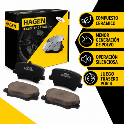 Pastillas Freno Traseras Volvo Xc40 2.0 2019 A 2022