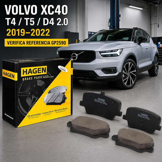 Pastillas Freno Traseras Volvo Xc40 2.0 2019 A 2022