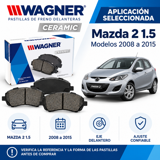 Pastillas Freno Delanteras Para Mazda 2